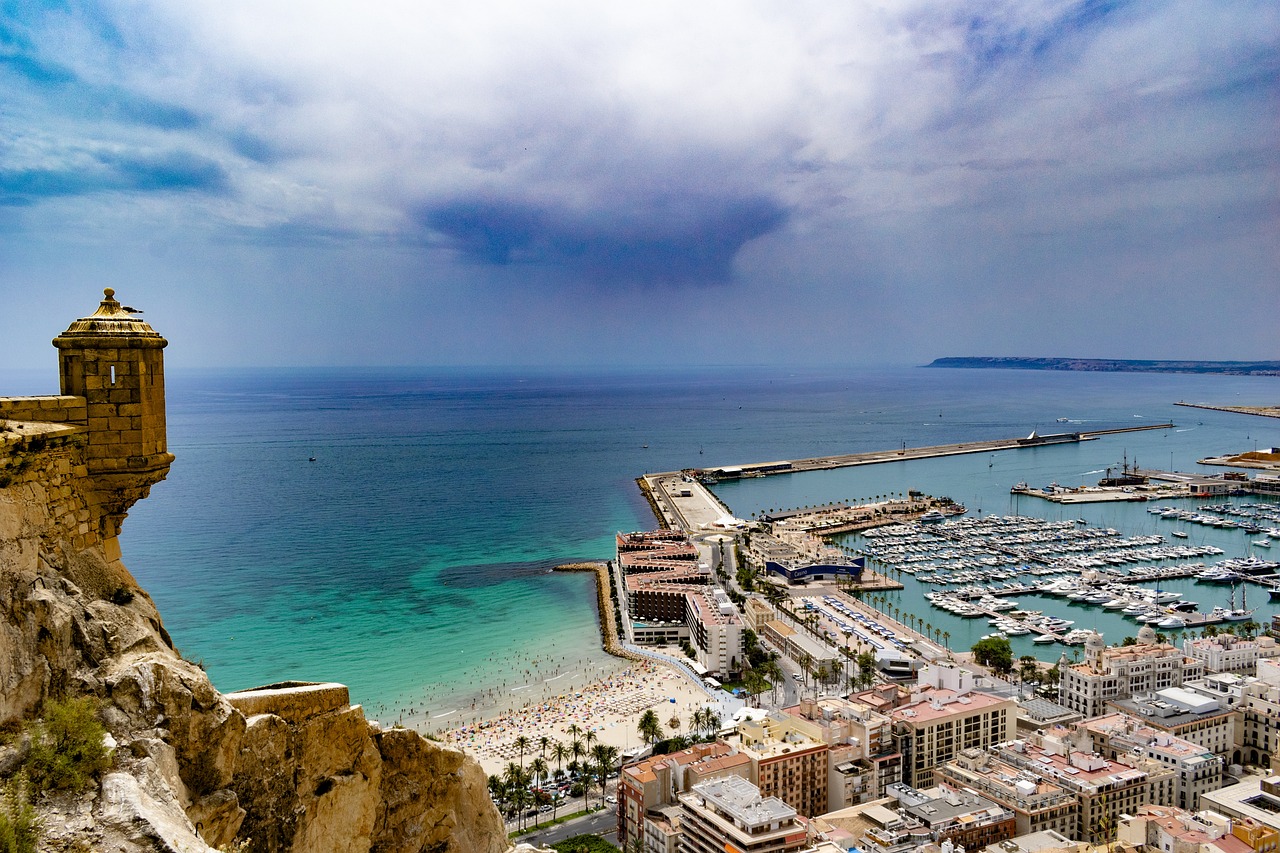 Alicante coastline, Costa Blanca