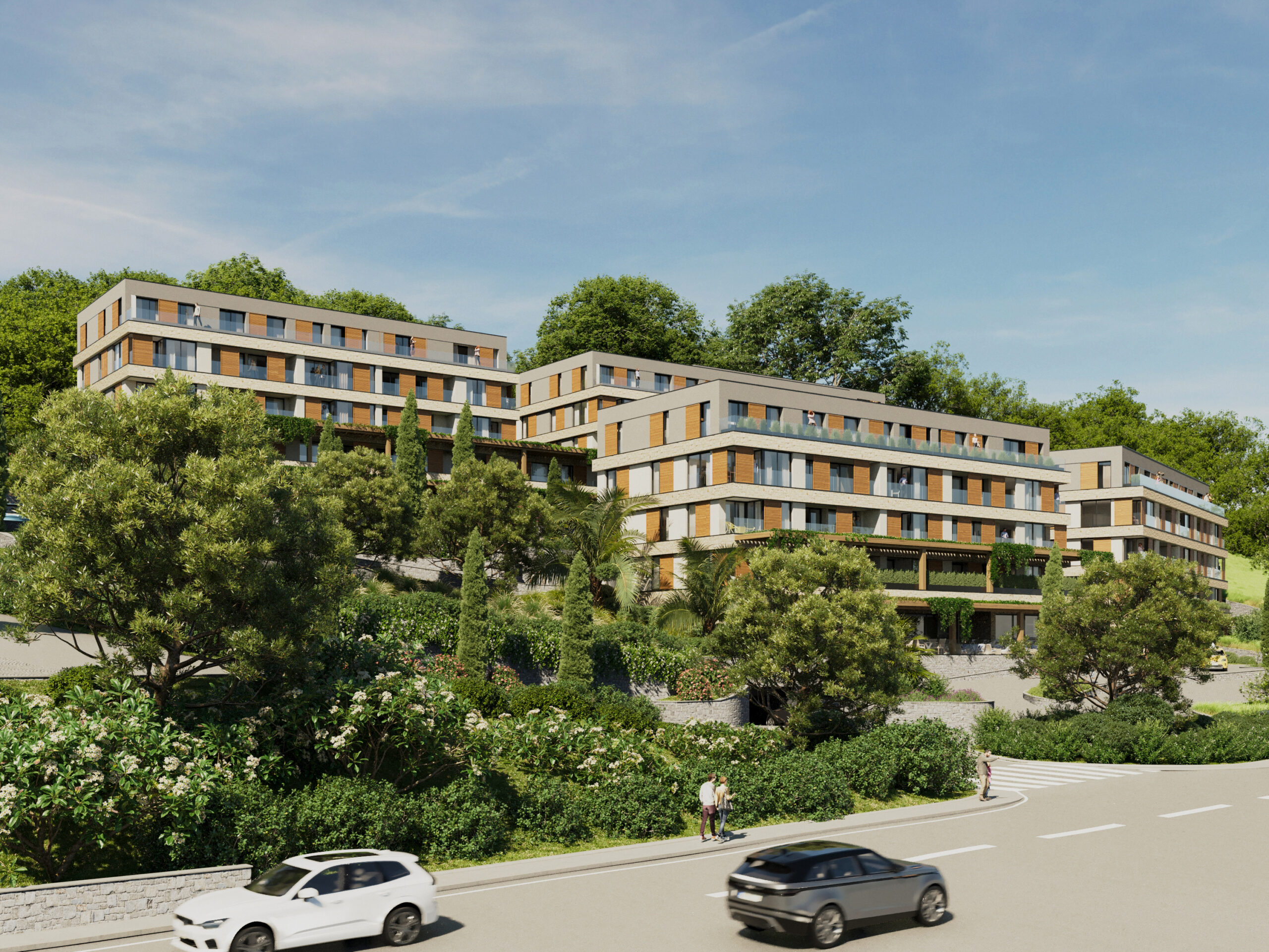 Selected luxury resort property
