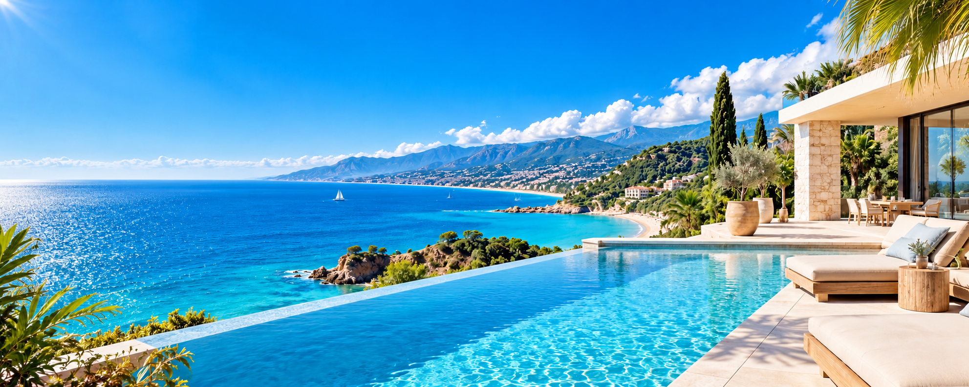 Mediterranean resort property